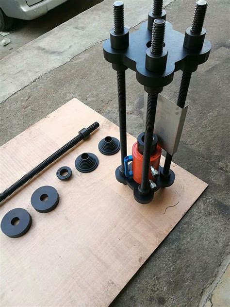 bushing track pin press